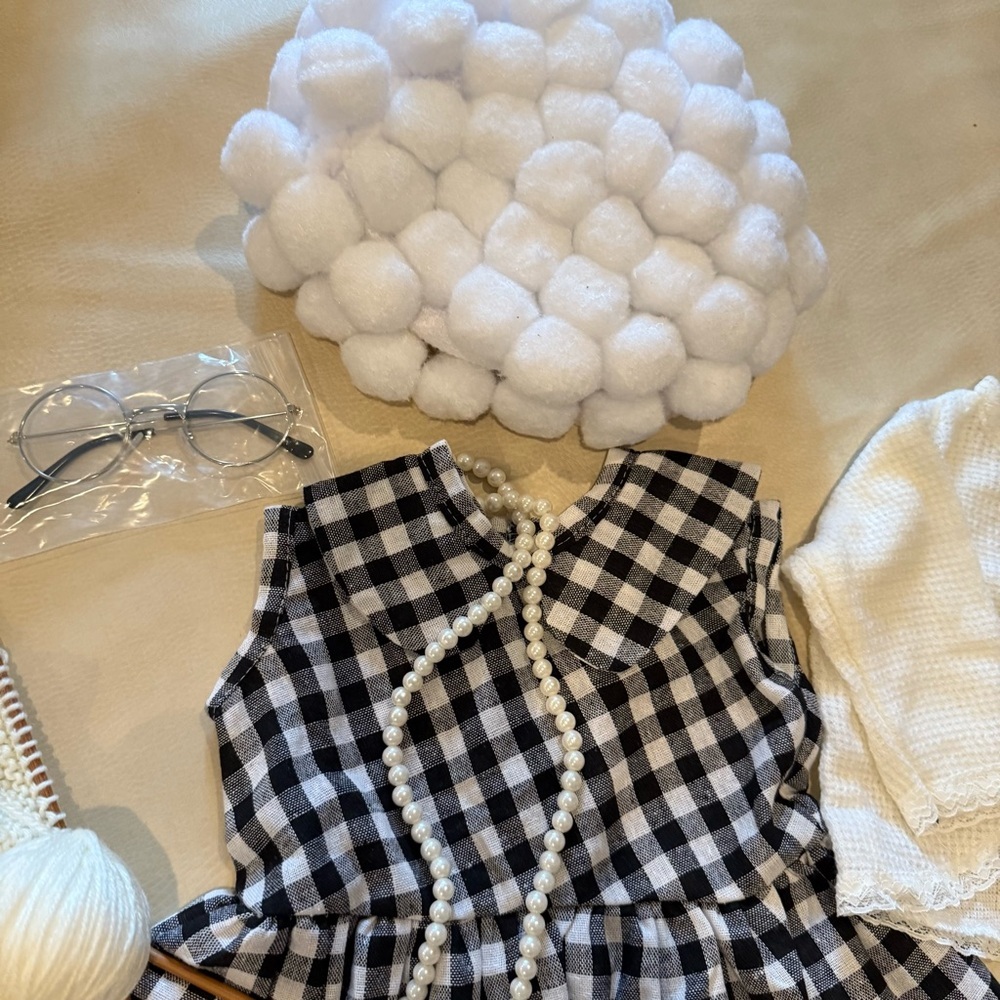luosh Newborn Photo Props Cosplay Grandma Hat Baby Photography Clothes Costume - Picture 5 of 7
